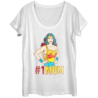 Women's Wonder Woman #1 Mom Graphic Tee