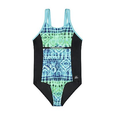 水着・ラッシュガード Her lip to Pool Day Swimwear Girls 4-16 ZeroXposur Molecule Double Strap 1-Piece with Shorts 2