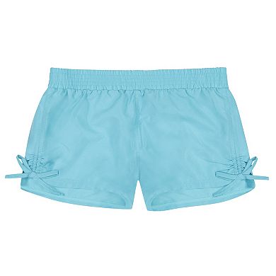 Girls 4-16 ZeroXposur Molecule Double Strap 1-Piece with Shorts 2-Piece Swim Set