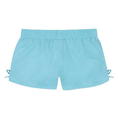 Girls 4-16 ZeroXposur Molecule Double Strap 1-Piece with Shorts 2-Piece Swim Set