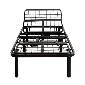 Twin Xl Size Electric Head Foot Adjustable Bed Base With Remote
