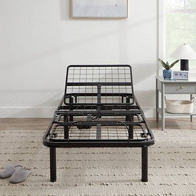 Twin Xl Size Electric Head Foot Adjustable Bed Base With Remote