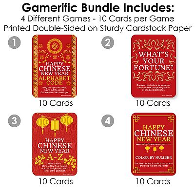 Big Dot Of Happiness Chinese New Year Lunar New Year Games 10