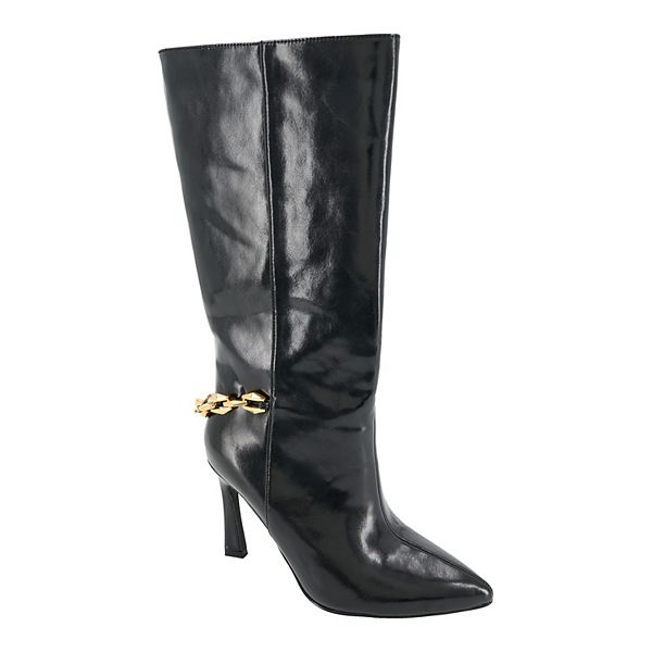Rampage Priya Women's Tall High Heeled Boots - Bka (6)