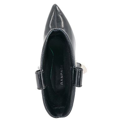 Rampage Pamela Women's Belt Detail Heeled Boots