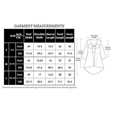 Women's Sheer Lace Boho Kimono Shrug Cardigan