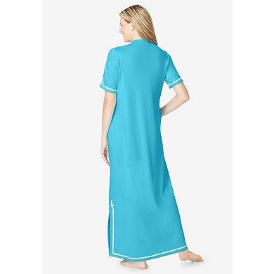 Only Necessities Plus Size Embellished Knit Lounger