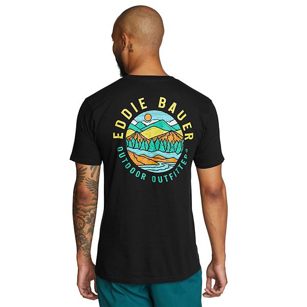 Men's Eddie Bauer Graphic Tee - Black (S)