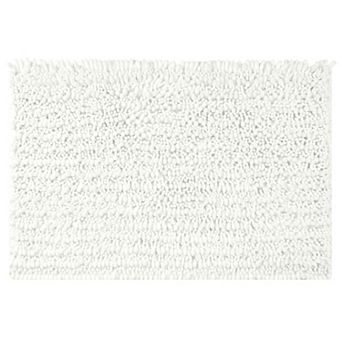 1 pc 20" x 32" Bathroom Rugs Non-Slip Bath Mat, Plain Washable Soft Shower Mat, for Bathroom Floor