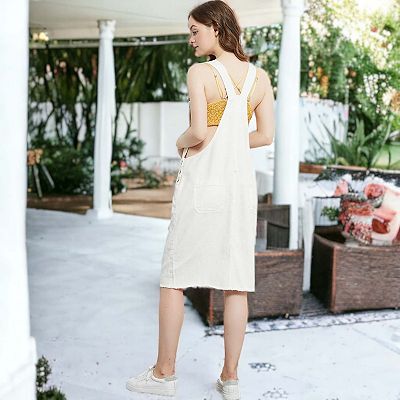 white christmas dresses Anya Denim Overall Dress main image 0