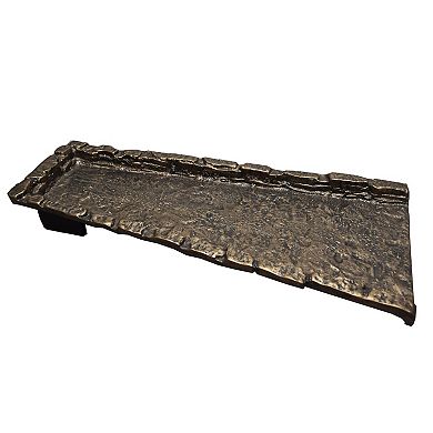 Cast Aluminum Downspout Gutter 24 In. Splash Block