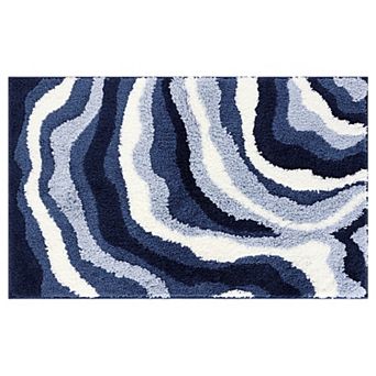 Soft Non-Slip Bathroom Rug Bath Floor Mat Thickening Bath Rug Absorption Quick Dry