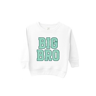 Big Bro Distressed Toddler Graphic Sweatshirt