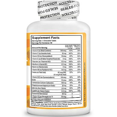 Doctor Taller Kids, Multivitamins For Ages 2-9, Grape Flavor, 60 Vegan Chewable Tablets