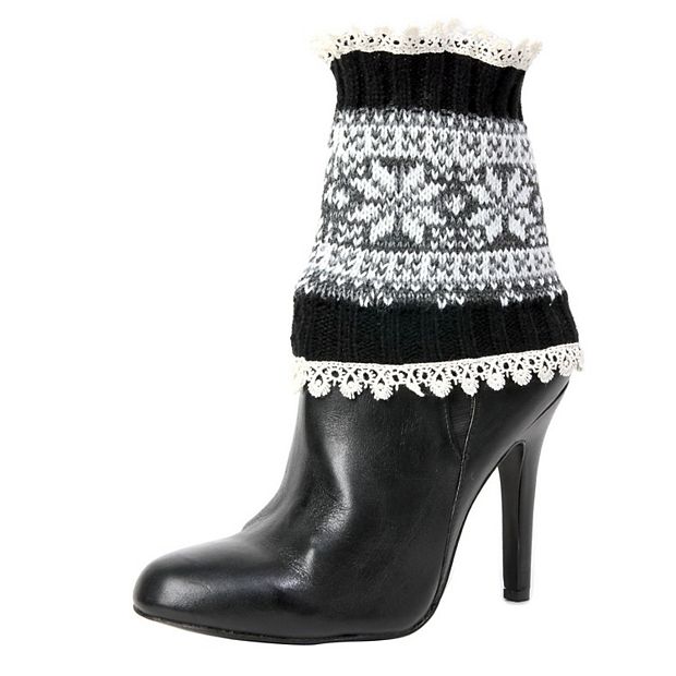 Prancer Fair Isle Boot Toppers
