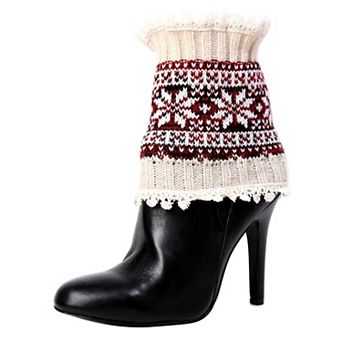 Prancer Fair Isle Boot Toppers