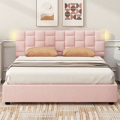 Merax Upholstered Platform Bed