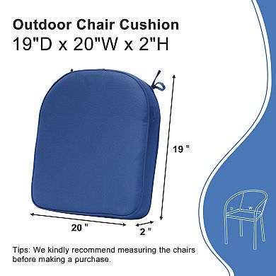Aoodor Outdoor Chair Cushion W20''xd19'' - Set Of 2