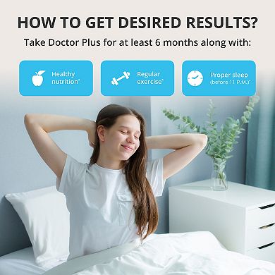 Doctor Plus, Advanced Height Growth Formula For Children & Teens, 60 Capsules