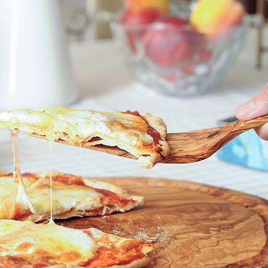 Olive Wood Pizza and Pie Serving Spatula