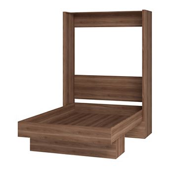 Easy-lift Full Murphy Wall Bed With Shelf