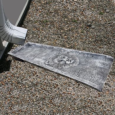 White Lion Cast Aluminum Downspout Gutter 24 In. Splash Block