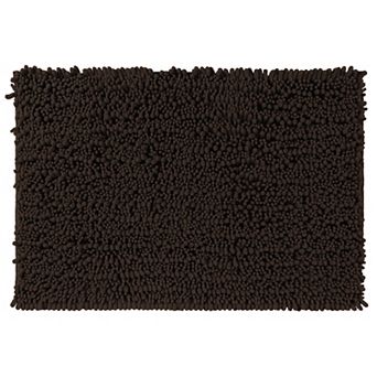 Bathroom Rugs Non-slip Bath Mat, Plain Washable Soft Shower Mat, For Bathroom Floor 16" X 26"