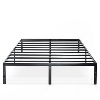 King Size Modern Black Metal Heavy Duty Platform Bed Frame