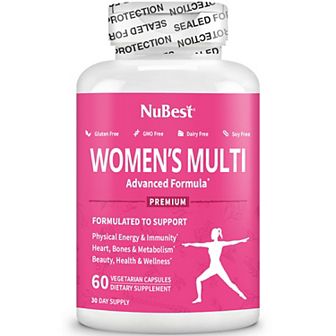 NuBest Women's Multi, Women Xtra, Immunity, Energy & Beauty Formula, 60 Vegan Capsules