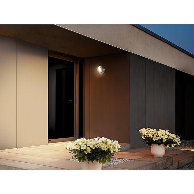 Eve Outdoor Cam 1080p Secure Floodlight Camera with Night Vision (White)