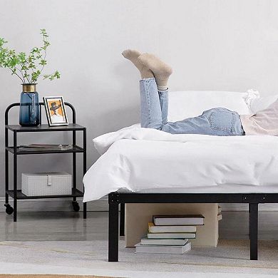 Full Size 16-inch Heavy Duty Metal Bed Frame With 3,500 Lbs Weight Capacity