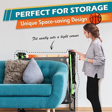 Basketball Arcade Game, Foldable, Easy Storage