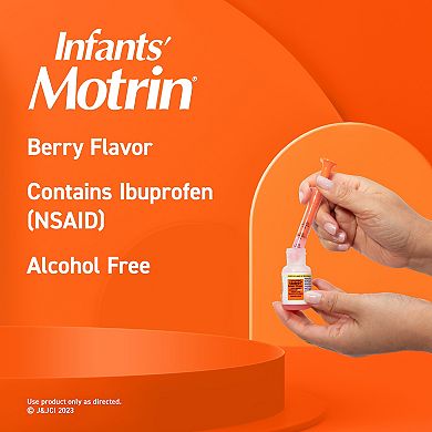 Motrin® Infants’ Concentrated Drops, Berry, .5 Oz