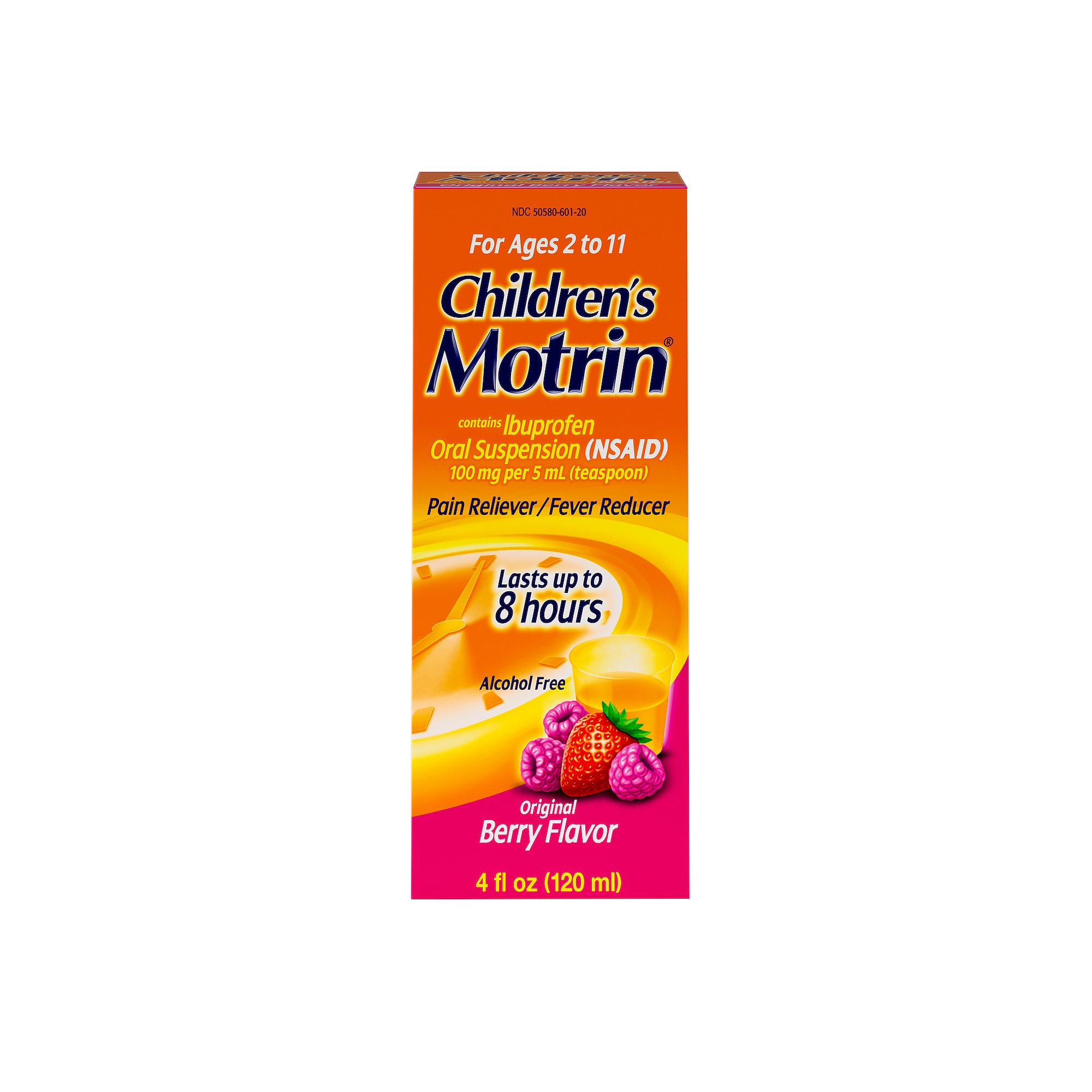 Children’s Motrin® Oral Suspension, Berry, 4 Oz, None