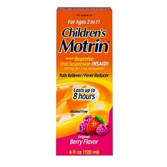 Children’s Motrin® Oral Suspension, Berry, 4 Oz