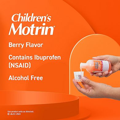 Children’s Motrin® Oral Suspension, Berry, 4 Oz
