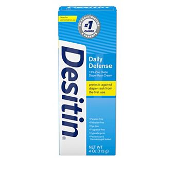 Desitin Daily Defense Diaper Rash Cream 4-oz. Tube