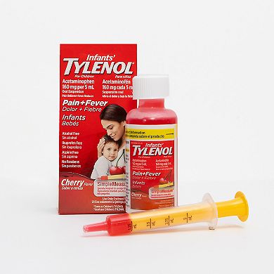 Infants’ Tylenol Oral Suspension, Cherry, 2 Fl. Oz