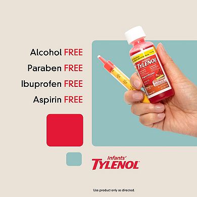 Infants’ Tylenol Oral Suspension, Cherry, 2 Fl. Oz