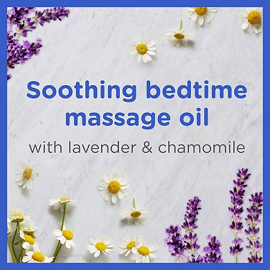Zarbee's Naturals Baby Calming Massage Oil, Lavender & Chamomile, 4 fl oz