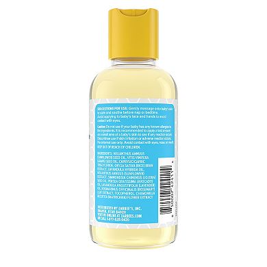Zarbee's Naturals Baby Calming Massage Oil, Lavender & Chamomile, 4 fl oz
