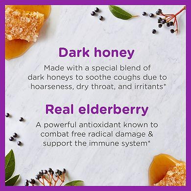 Zarbee's Naturals Kids Cough + Immune Daytime, Mixed Berry, 4FL Oz