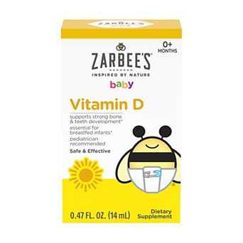 Zarbee's Baby Vitamin D Drops for Infants