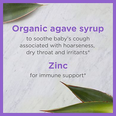 Zarbee's Baby Cough Syrup + Immune - Natural Grape Flavor