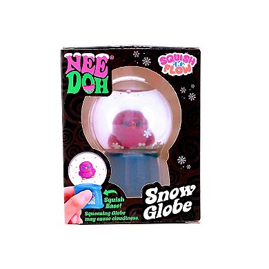 NeeDoh Squishmas Squish N' Flow Snow Globe Sensory Toy