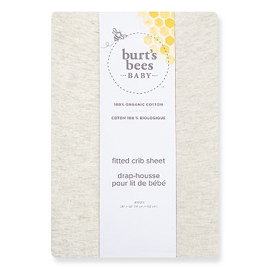 Burt's Bees Baby Organic Cotton BEESNUG® Fitted Crib Sheet