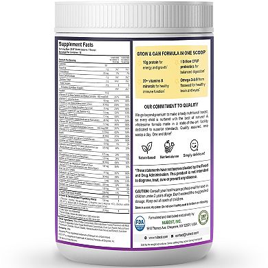 NuBest Tall Protein, Height Growth Chocolate Shake For Ages 3+, 15 Servings