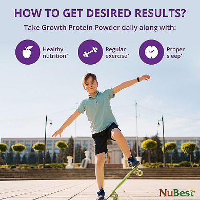 NuBest Tall Protein, Height Growth Chocolate Shake For Ages 3+, 15 Servings