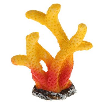 1 pc Colorful Coral Reef Decor Mini Faux Coral Decor For Aquarium Decorations 4.8x5.8cm