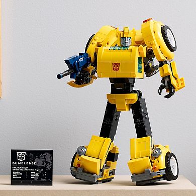 LEGO Icons Transformers Bumblebee Collectible 10338 Building Set (950 Pieces)